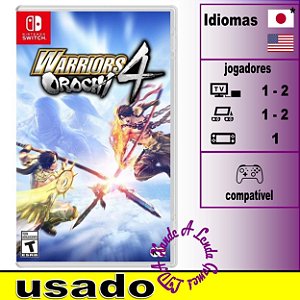 Warriors Orochi 4 - Switch - Usado