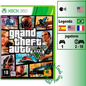 GTA V (Grand Theft Auto V) Xbox 360 Original