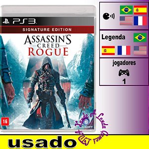 Assassin's Creed Rogue Signature Edition - PS3 - Usado