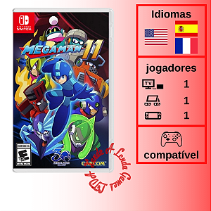 Mega Man 11 - SWITCH [EUA]