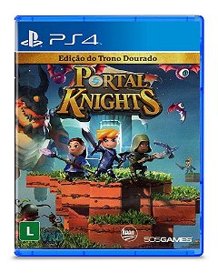 Portal Knights Edição do Trono Dourado - PS4 - Novo