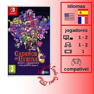 Cadence of Hyrule: Crypt of the NecroDancer Featuring The Legend of Zelda - SWITCH [EUROPA]