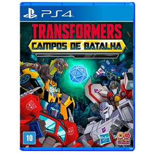 Transformers: Campos de Batalha - PS4 - Novo