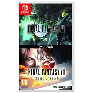 Final Fantasy VII + Final Fantasy VIII Remastered - SWITCH - Novo [EUROPA]