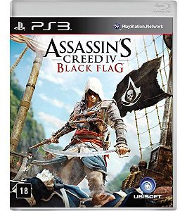 Assassin's Creed IV Black Flag - PS3 - Usado