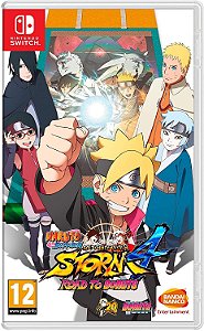 Naruto Shippuden Ultimate Ninja Storm 4 Road To Boruto - SWITCH - Novo [EUROPA]