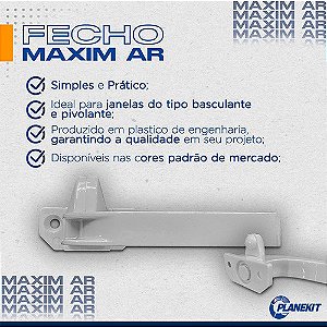 Fecho maxim ar com suporte