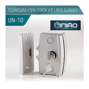 KIT 10 - FECHADURA PARA PORTA DE CORRER V/A LINHA BLINDEX