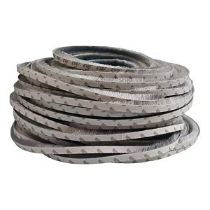 Escova de vedação adesiva 5mmX7mm - 50 metros