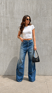 Calça Wide Leg Alice