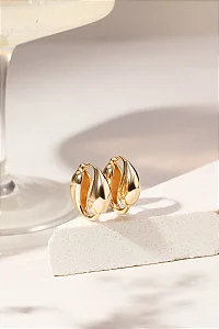 Brinco Gotas do Sol - Banho de Ouro 18k