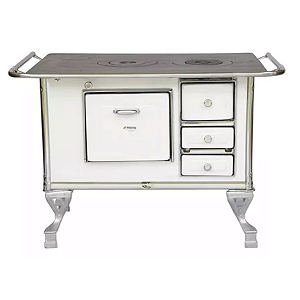 Fogão a Lenha Número 2 Lado Esquerdo Com Serpentina + Termômetro Forno