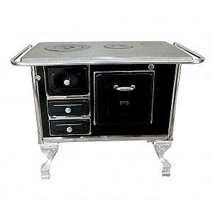 Fogão A Lenha Número 1 Lado Direito Chapa Polida 49x79