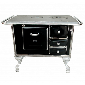 Fogão A Lenha Número 1 Lado Esquerdo Chapa Polida 49x79