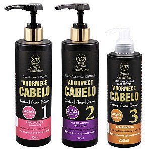 Kit Adormece cabelo