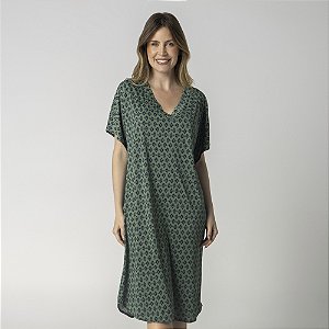 Camisão Feminino Étnico Verde