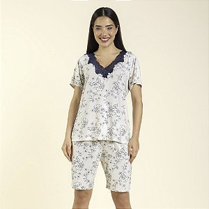Bermudoll Feminino Blossom Azul Platinum
