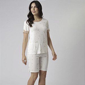 Bermudoll Feminino Brisa com Renda