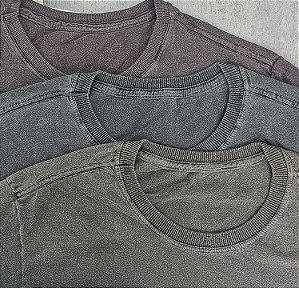 Saldo - Roupa Retingida Estonada Tons Escuros Masc. E Fem.