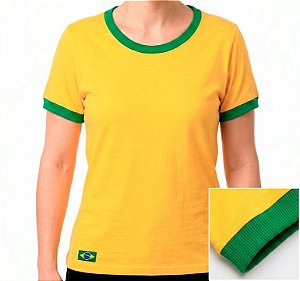 Camiseta Feminina da COPA lisa