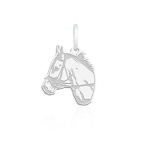 Pingente Laser Cabeça de Cavalo Tam-2 Pequeno