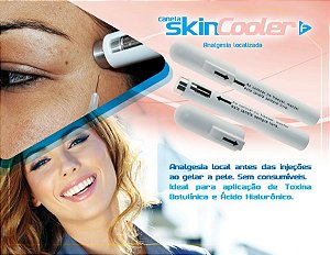 Caneta Skin Cooler para Anestesia na aplicação de Ácidos e preenchedores