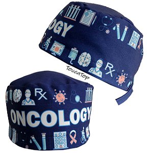Gorro Cirúrgico, Oncology, Azul Escuro