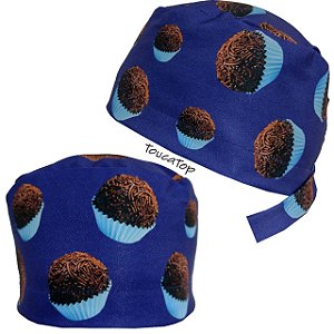 Gorro Cirúrgico, Brigadeiros, Azul Escuro