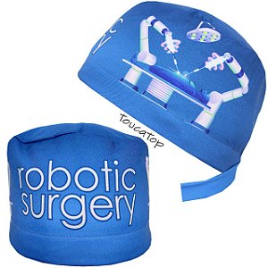 Gorro Cirúrgico, Robotic Surgery, Azul