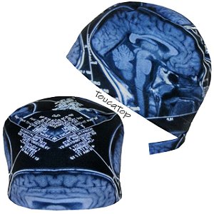 Gorro, Tomografia Computadorizada, Cérebro Azul, Grande