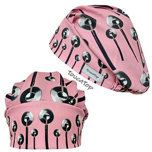 Gorro Cirúrgico, IGG+ Positivo, Rosa Neon, Fundo Preto - ToucaTop - Toucas  Cirúrgicas Divertidas e Personalizadas