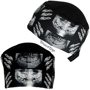 Gorro Cirúrgico, Raio-X, Radiologia, Colgaduras, Preto