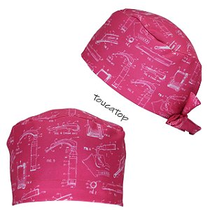 Gorro Cirúrgico, IGG+ Positivo, Rosa Neon, Fundo Preto - ToucaTop - Toucas  Cirúrgicas Divertidas e Personalizadas