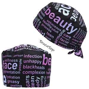 Gorro Cirúrgico, Nuvem de Palavras, Dermatologia, Acne, Rosa, Preto