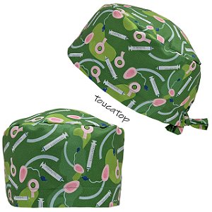 Gorro Cirúrgico, Equipamentos Médicos, Seringas, Anestesia, Verde