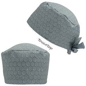 Gorro Cirúrgico, Greys Anatomy, Hexágonos Verde, Verde