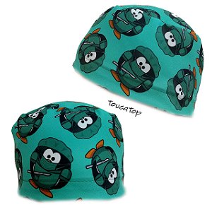 Gorro Cirúrgico, Pinguim Cirurgião, verde