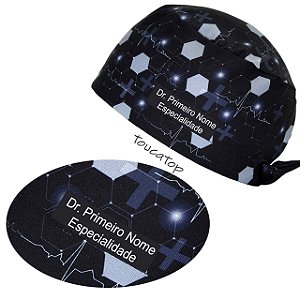 Personalização adicional de Nome (impressão digital) em 1 Gorro ou Touca. Ver condições na descrição abaixo.