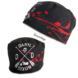 Gorro Cirúrgico, Daryl Dixon, Walking Dead, Preto