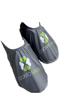 Propé Personalizado com sua Logomarca e Cor, Kit com 4 pares de Propés