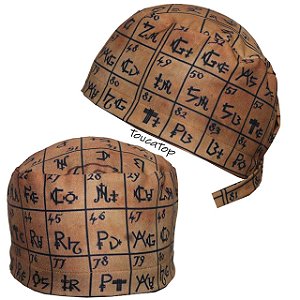 Gorro Cirúrgico, Tabela Periódica Arcaica, Bege