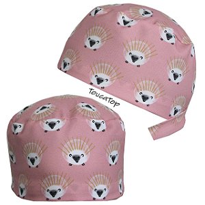 Gorro, Porco Espinho Branco, Vários, Rosa Bebê