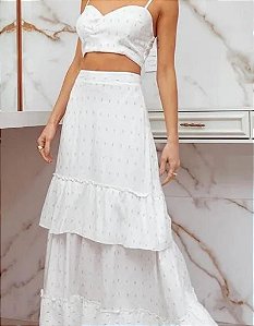 Conjunto Solar Viscose e Lurex Poema