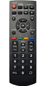 Controle Compatível Com Tv Led Lcd Panasonic Viera Tnq2b3901