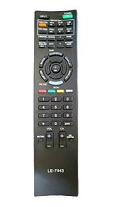 Controle Remoto Compatível Com Tv Lcd Sony Rm-yd047