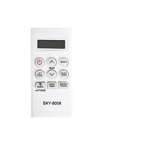 Controle Remoto Compatível com Ar Condicionado Split Hi-wall Lg Akb73598004