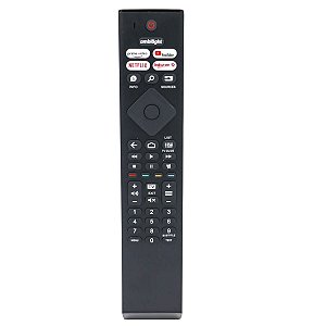 Controle compatível Philips Tv Android Serie 7900 Ambilight