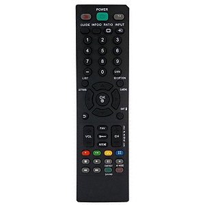 Controle Remoto Compatível com Tv Lcd Led Lg 32CS460 32LS3400 42CS60 42LS3400 Akb73655807