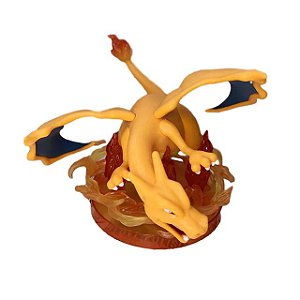 Diorama Charizard Versão de Batalha Alta qualidade - Pokémon 