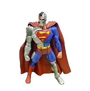 Action Figure Super Man Ciborgue 16 Cm